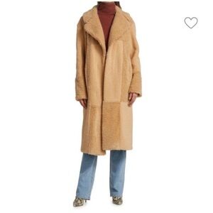 A.L.C. Camel Teddy Coat